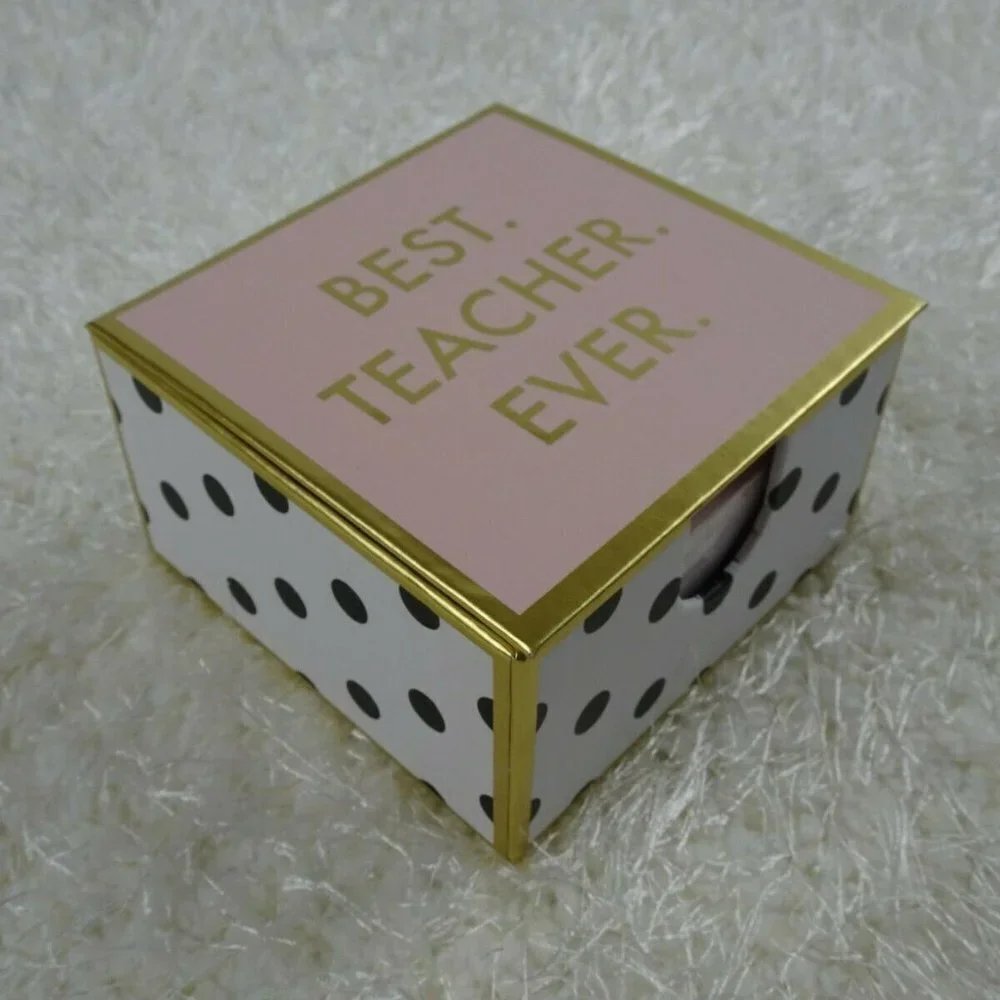💰3/$25 Lady Jayne Best Teacher Ever Memo Sheets & Pen Set